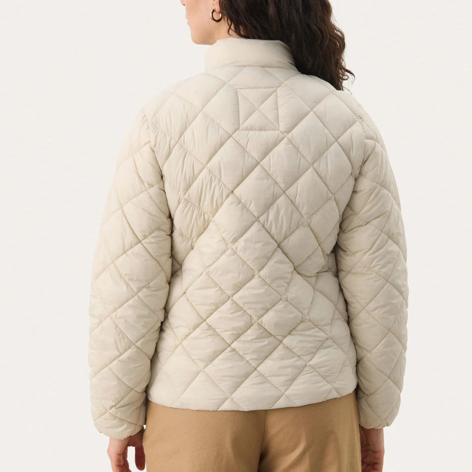 Part Two OliaPW Short Down Jacket In French Oak