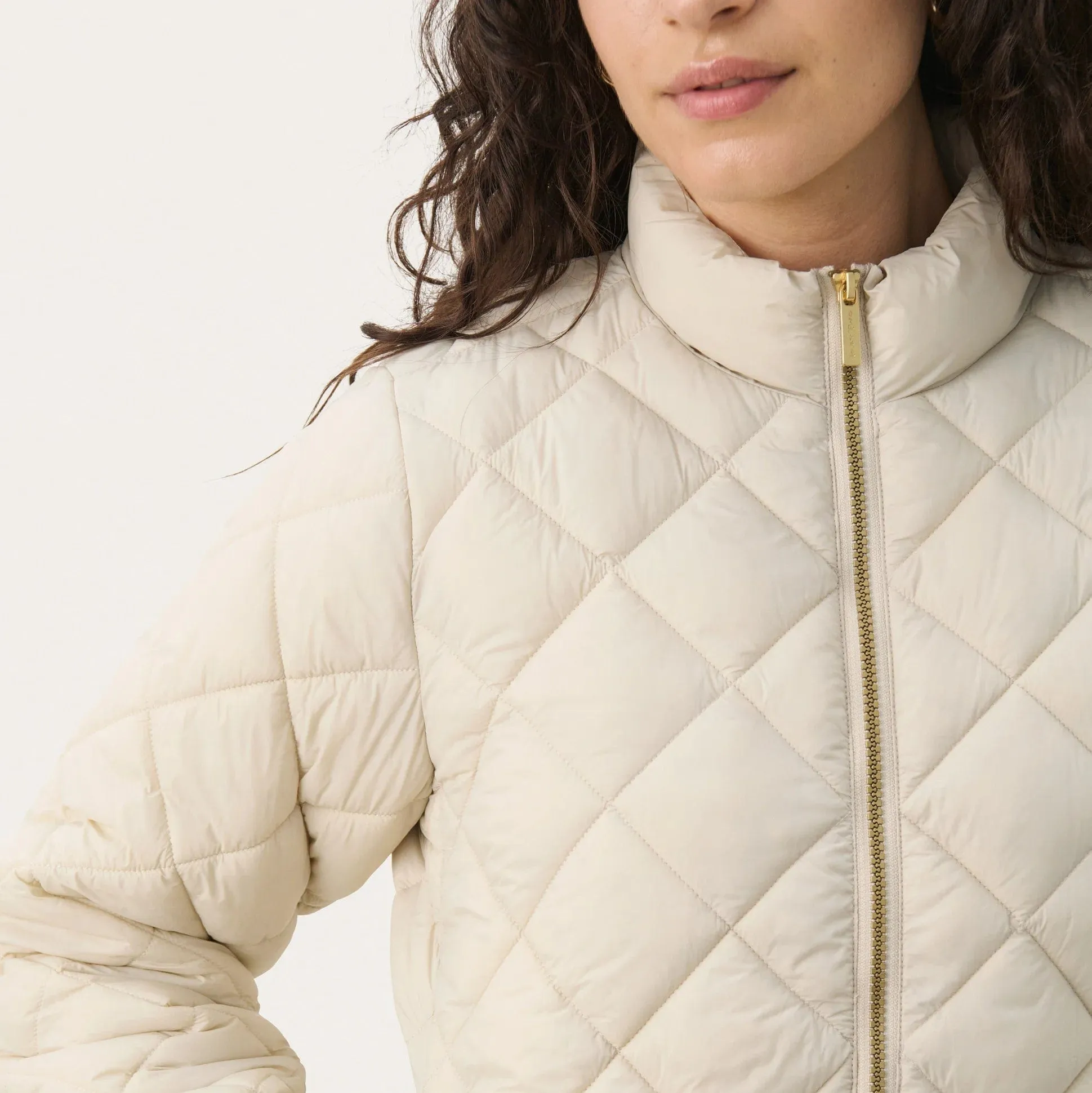 Part Two OliaPW Short Down Jacket In French Oak