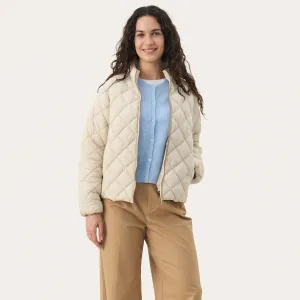 Part Two OliaPW Short Down Jacket In French Oak