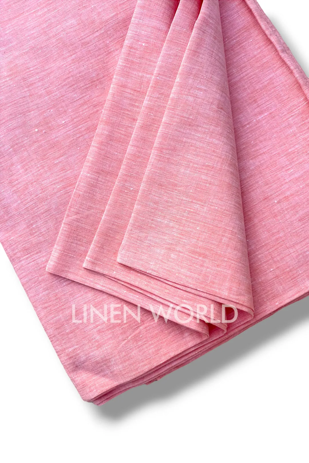 Peach Linen Fabric (60 Lea)