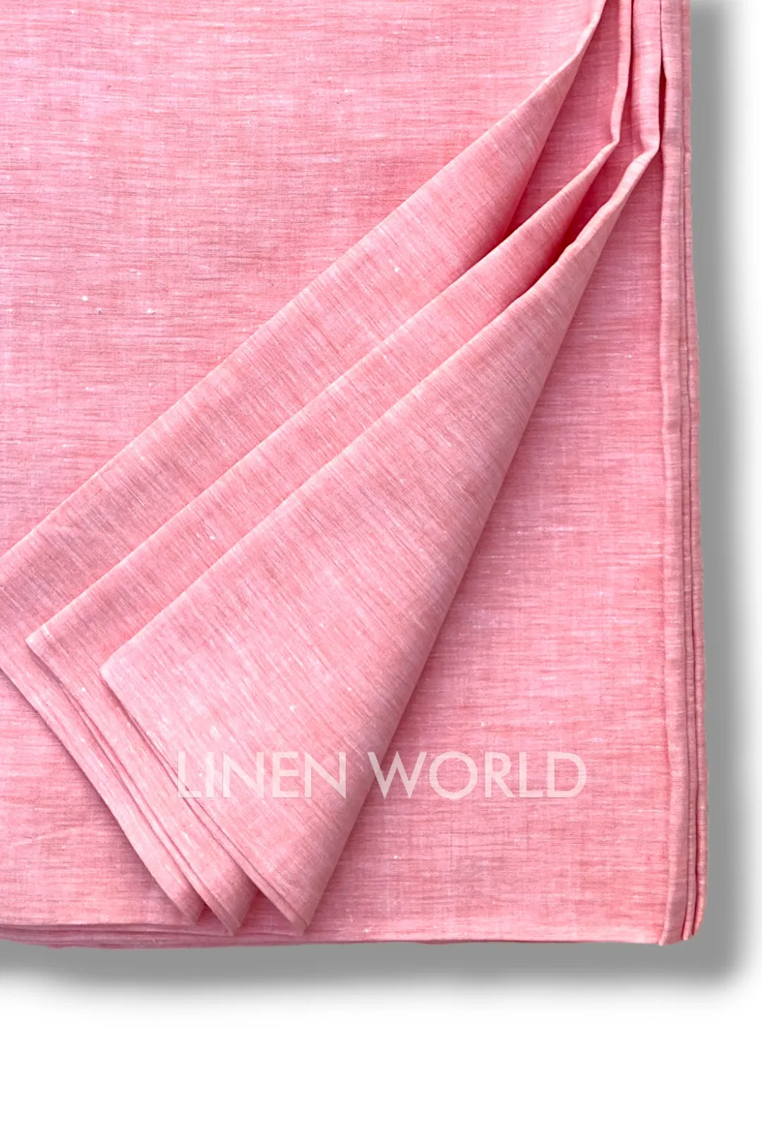 Peach Linen Fabric (60 Lea)