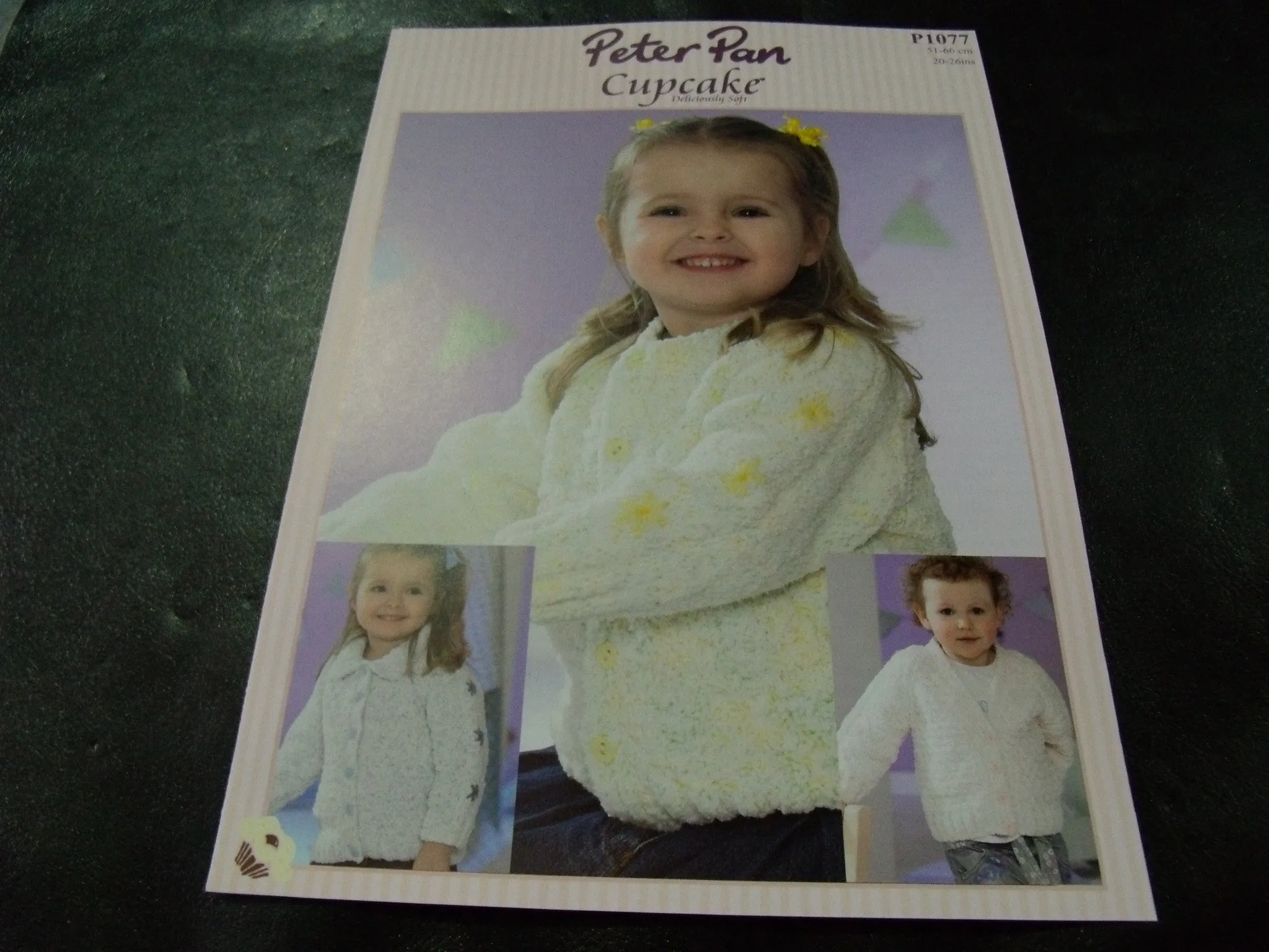 Peter Pan Cupcake Pattern P1077