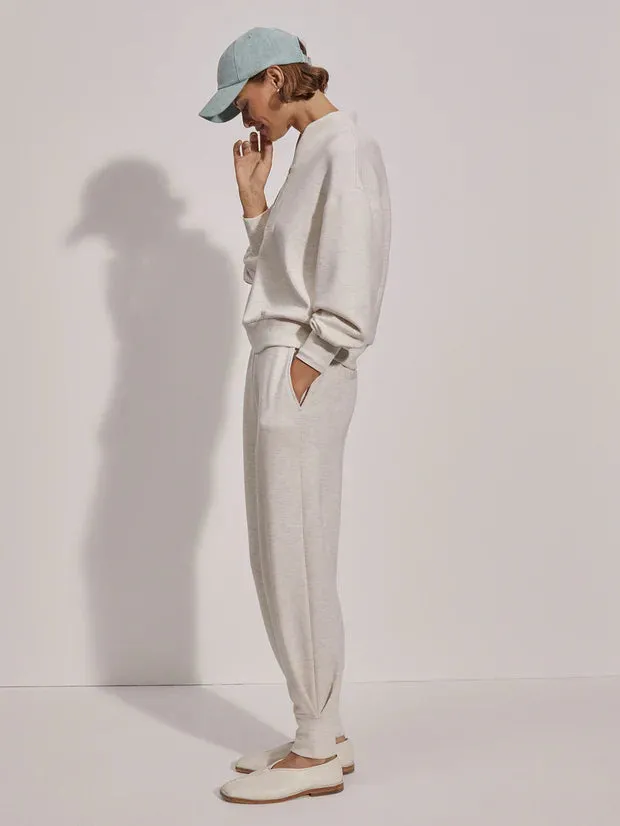 Relaxed pant 27.5 - ivory marl