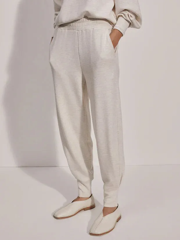 Relaxed pant 27.5 - ivory marl
