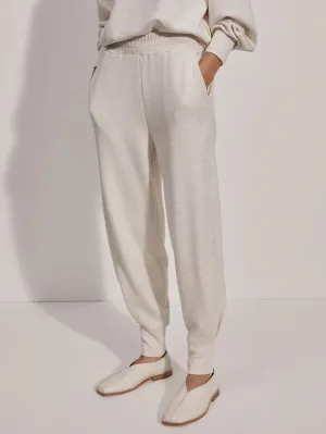 Relaxed pant 27.5 - ivory marl