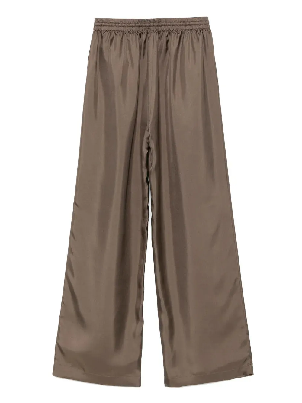 Relaxed silk trousers