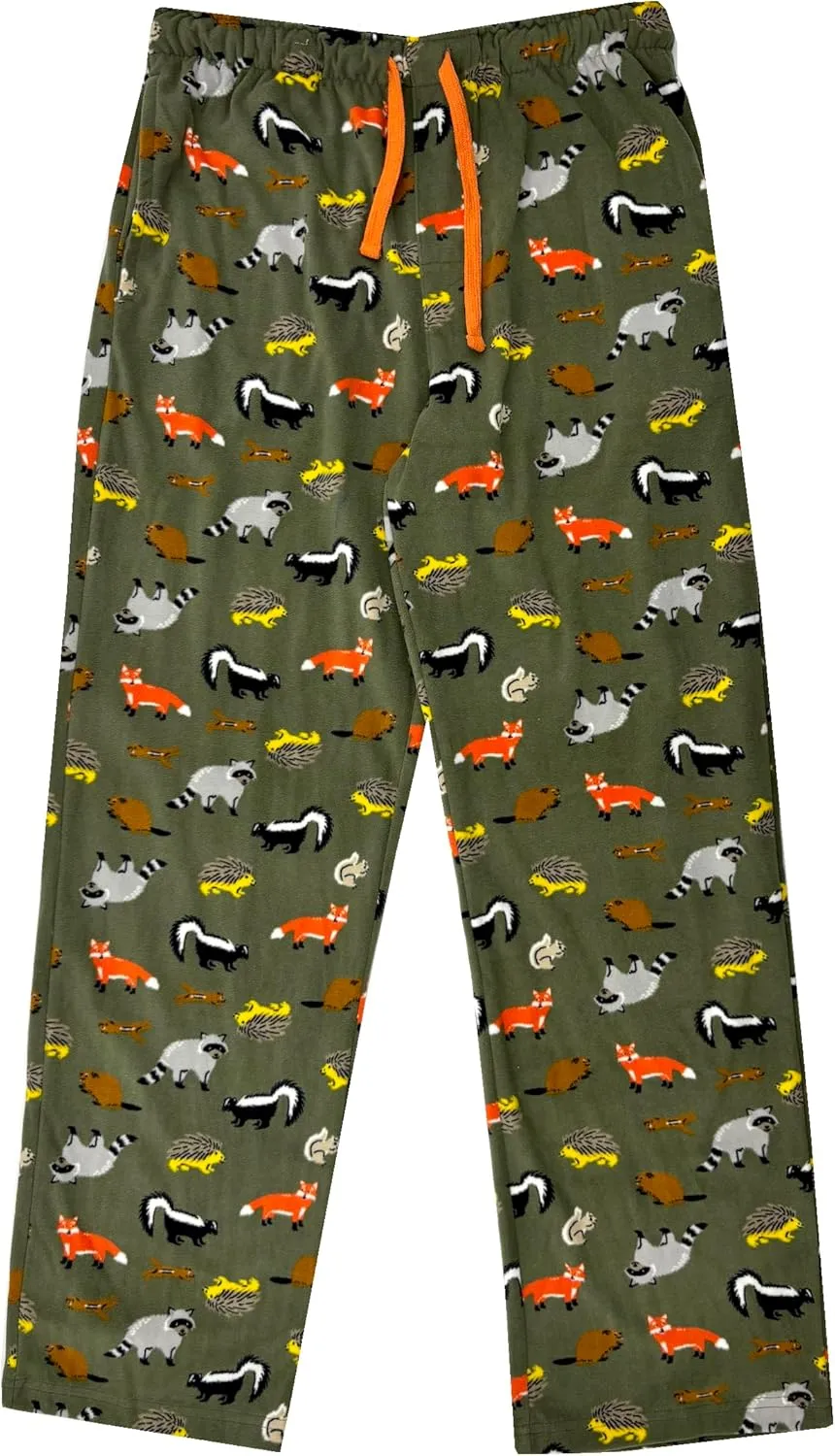 ROCK ATOLL Warm Winter Cozy Fleece Separate Pajama Bottom PJ Lounge Pants with Pockets