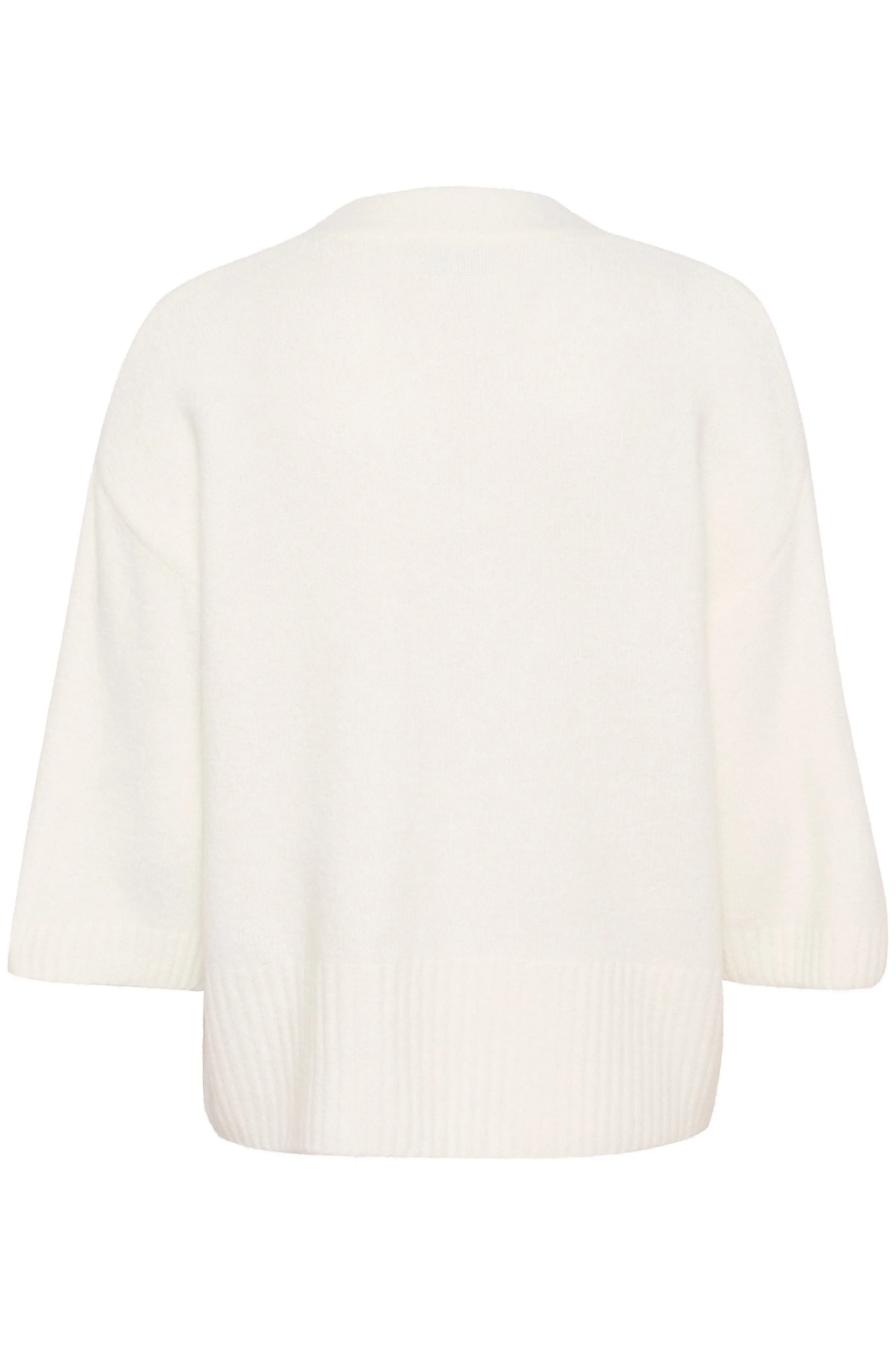 Rosie Flower Embellished Cardigan - Chalk