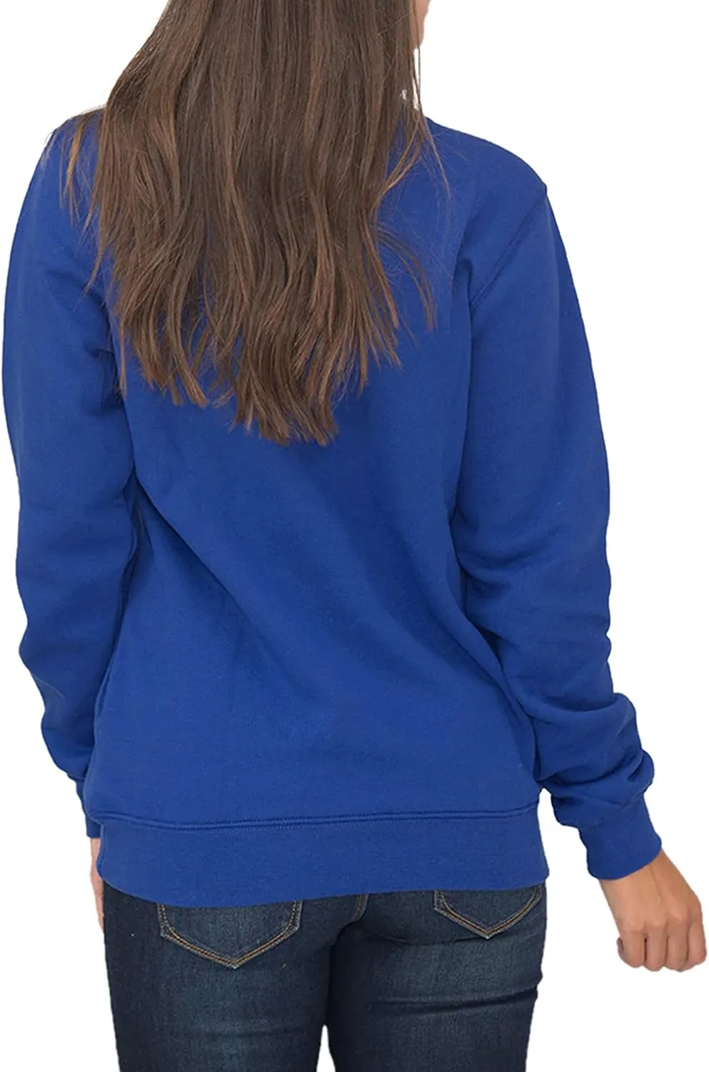Samefar Womens Warm Cozy High Neck Long Sleeve Solid 1/4 Zip Pullover Sweatshirts with Pockets