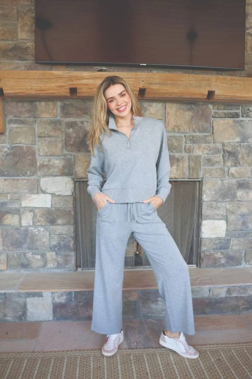 Simply Southern Grey Flare Pants