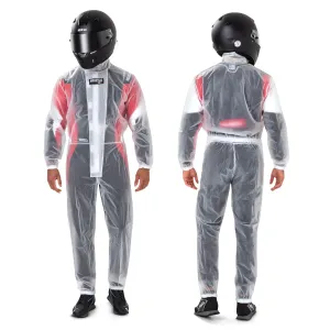 Sparco T-1 T1 EVO Kart Regenschutzanzug Wasserdichter Kart Regenanzug Nassrennen
