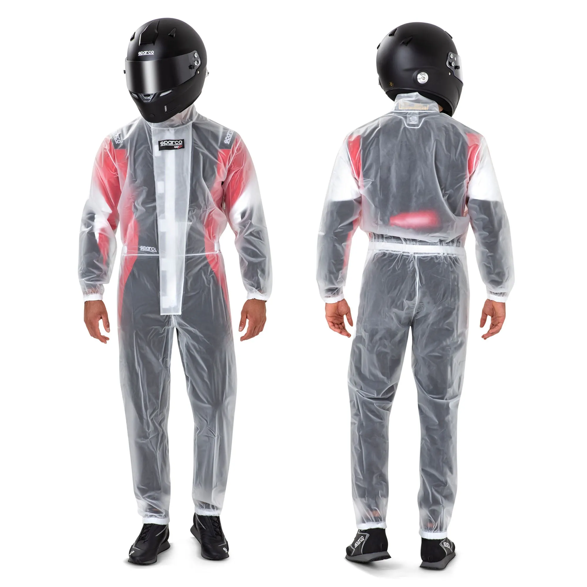 Sparco T-1 T1 EVO Kart Regenschutzanzug Wasserdichter Kart Regenanzug Nassrennen