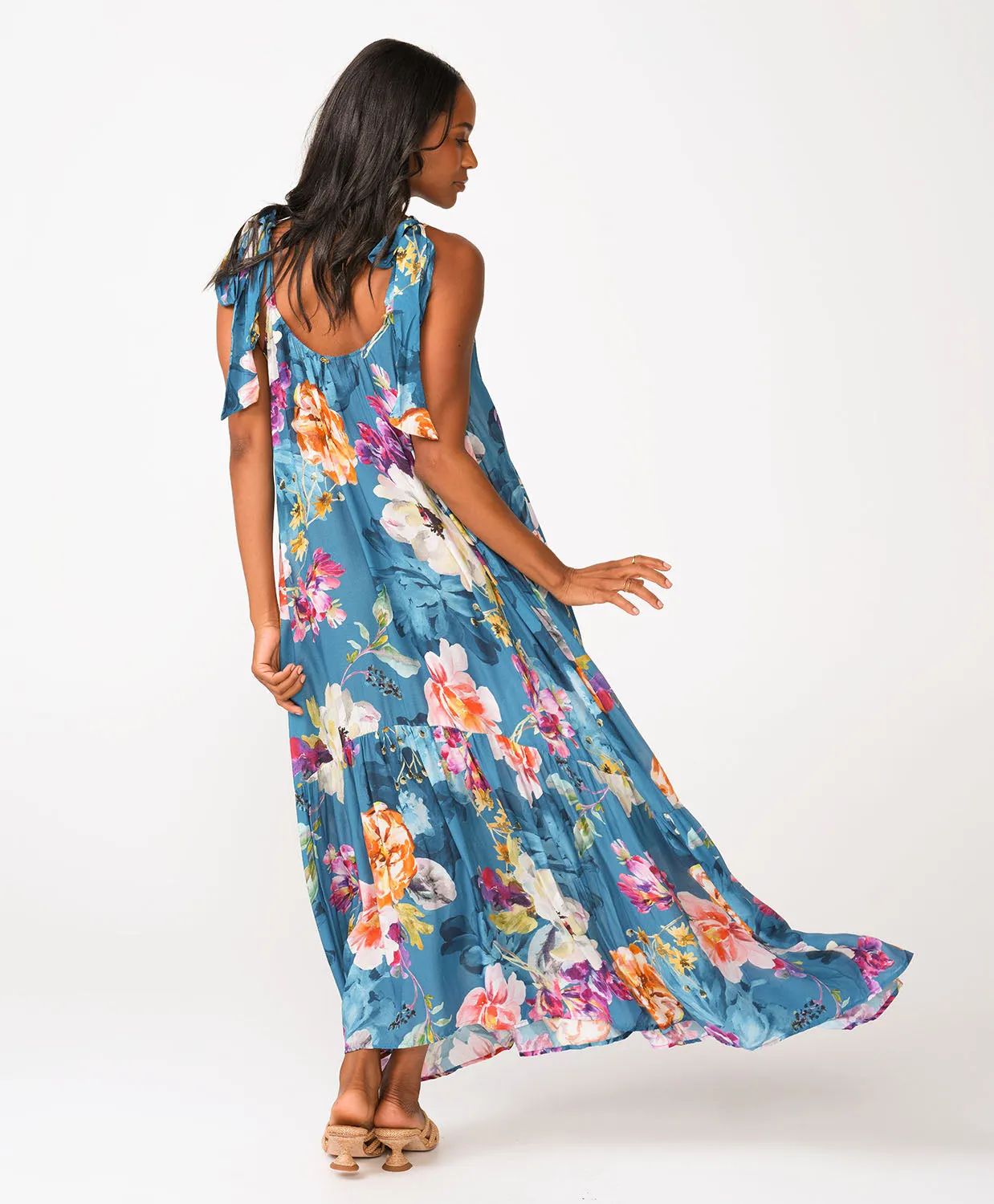 Spiritual Bloom Leilani Long Dress