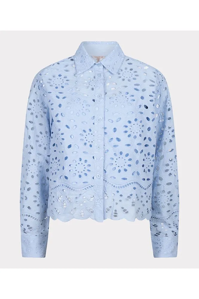 SS25 ESQUALO Broidery Anglaise Blouse
