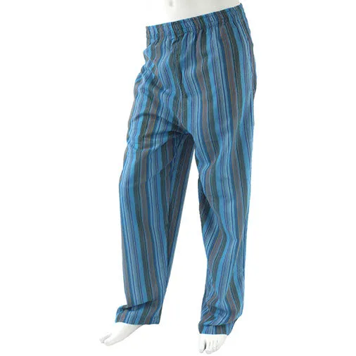 Stripy Cotton Trousers
