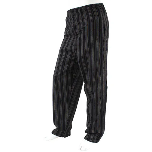 Stripy Cotton Trousers