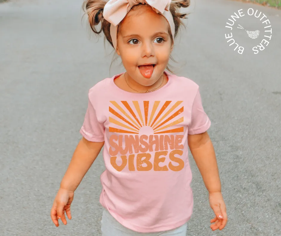 Sunshine Vibes | Hippie Toddler Tee