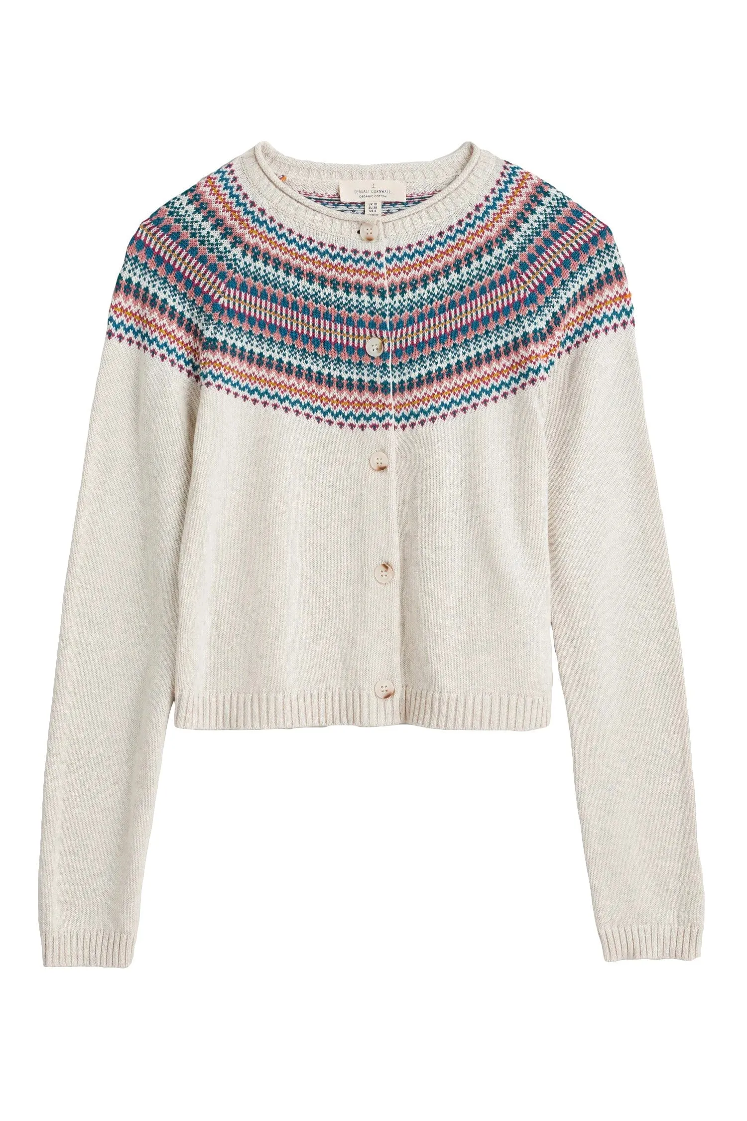 Sweet Pea Cardigan - Fence Floral Wild Berry