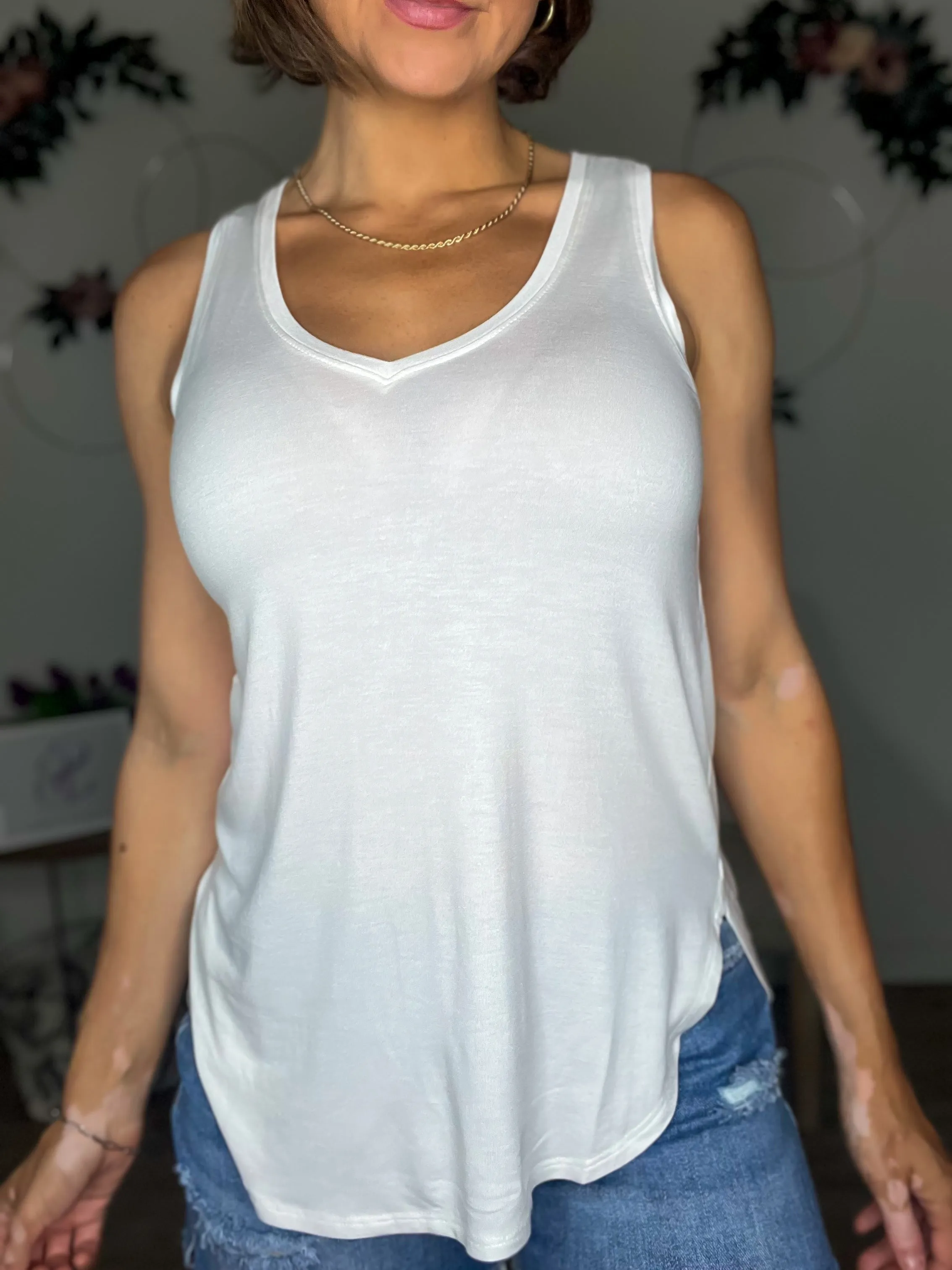 The Plain Jane Tank (White)