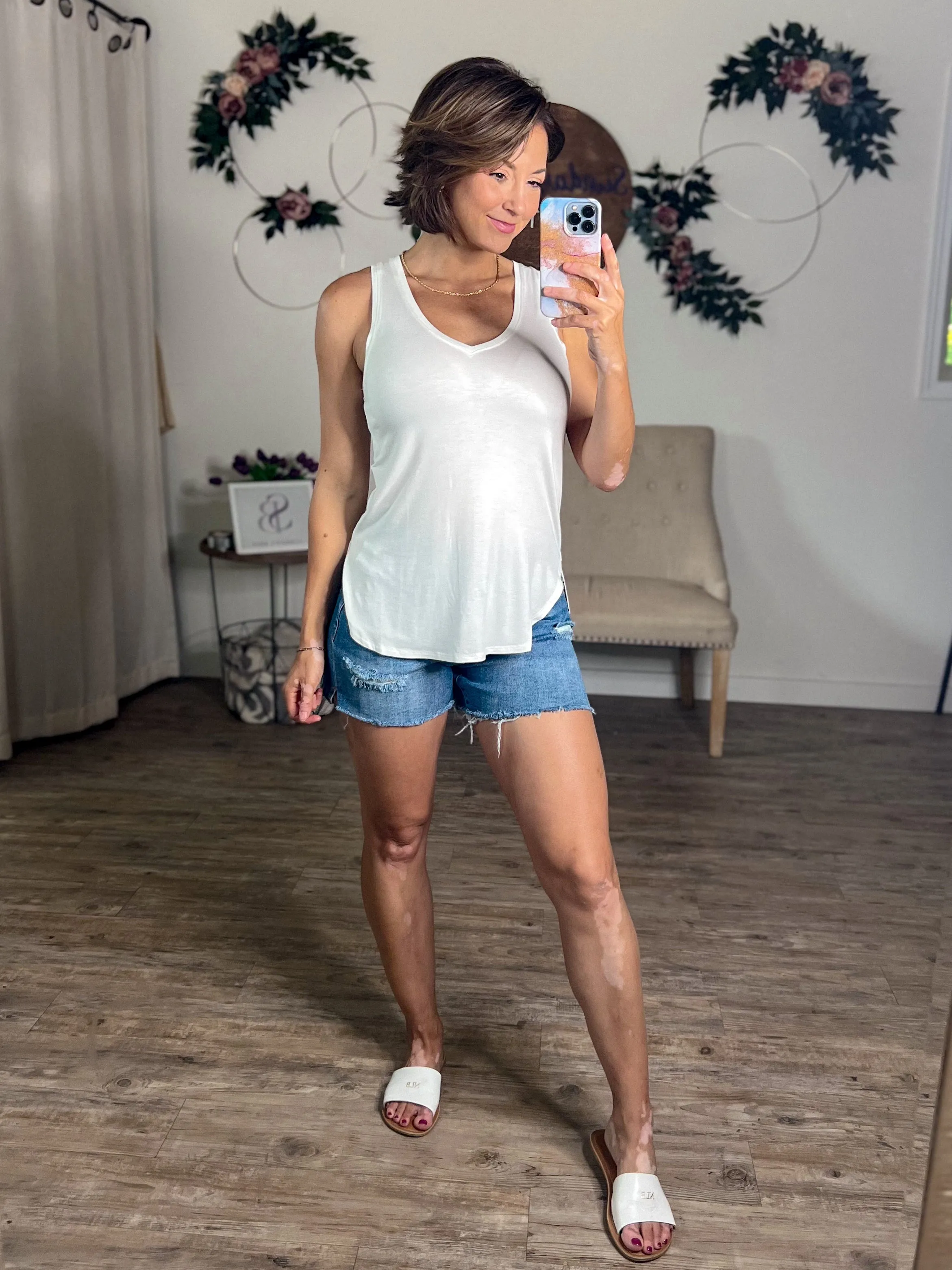 The Plain Jane Tank (White)