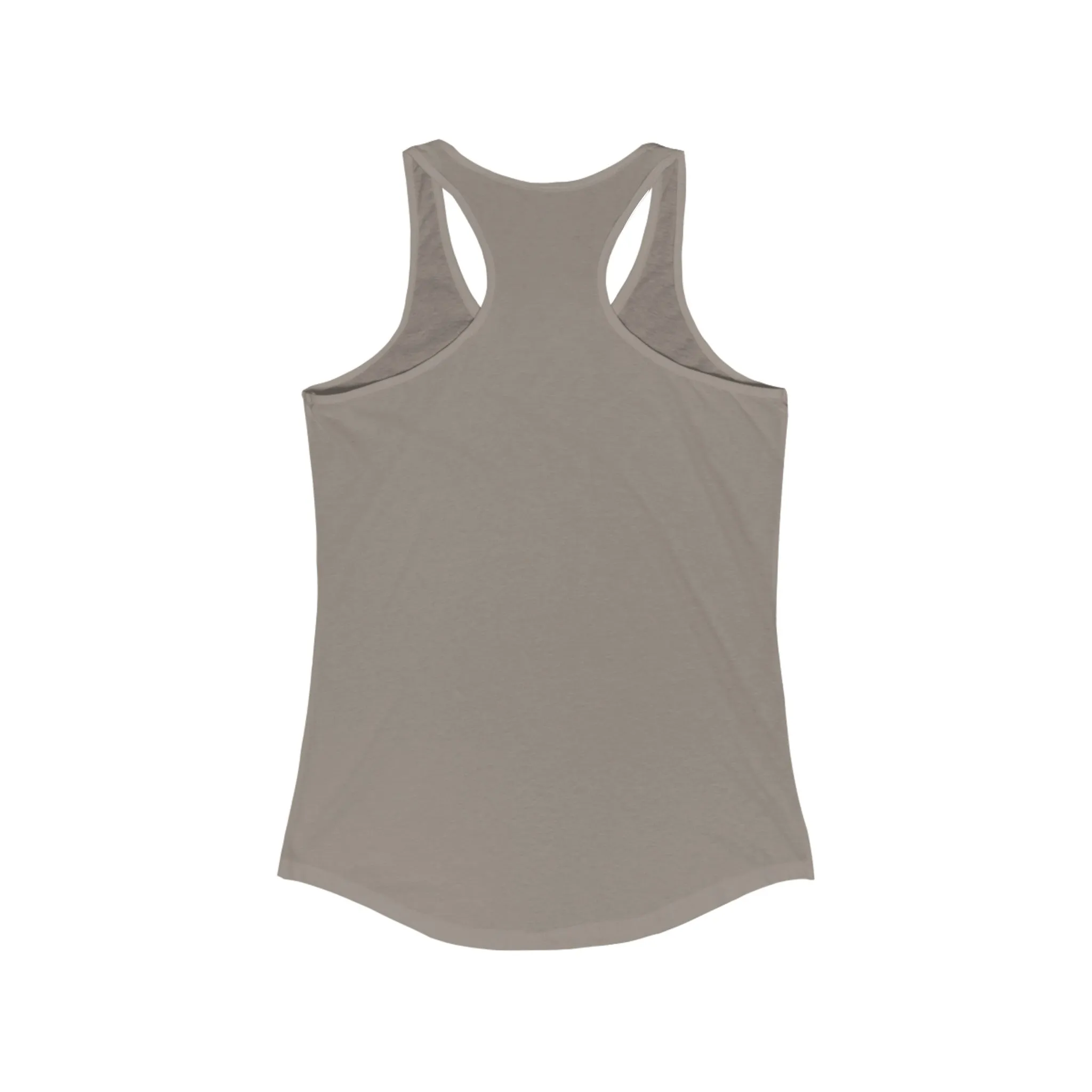USA Barbell - Women's Ideal Racerback Tank - White Logo