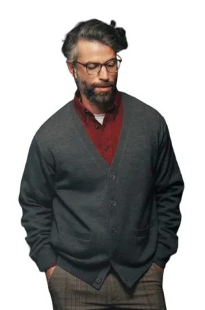 Viyella Wool Cardigan V-Neck SALE