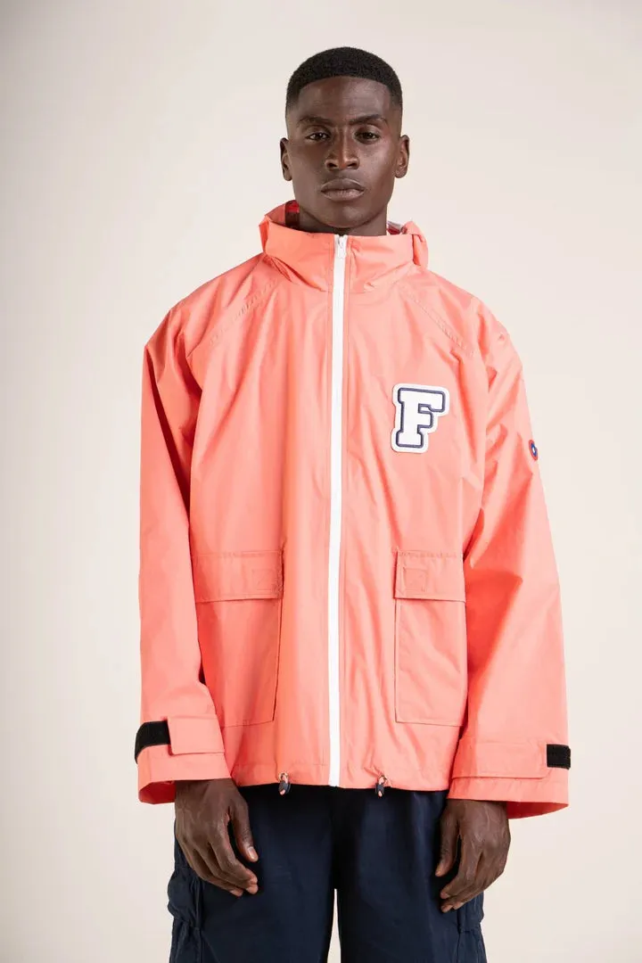 Waterproof Jacket - Sorbonne - Coral