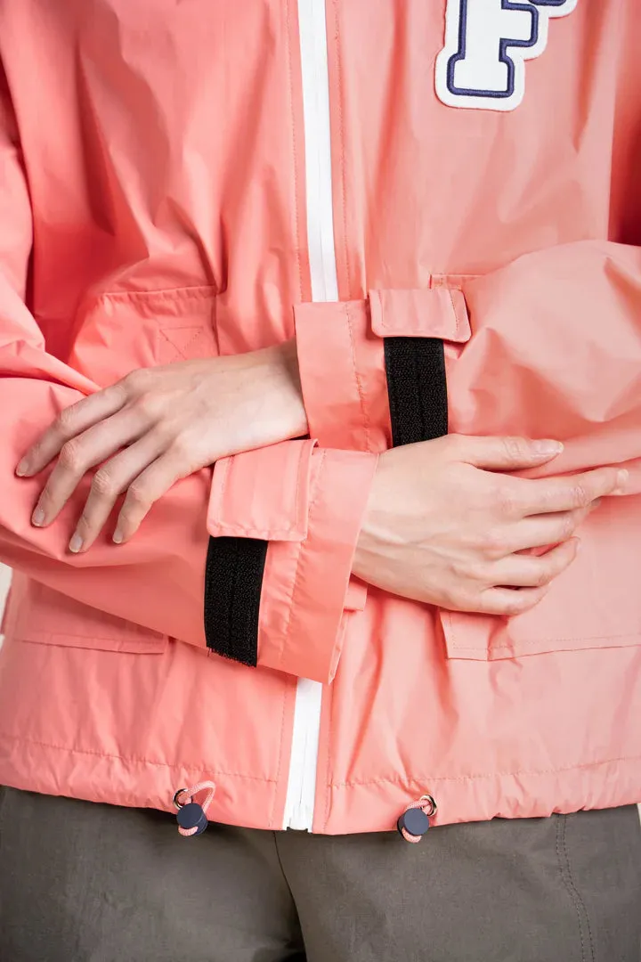 Waterproof Jacket - Sorbonne - Coral