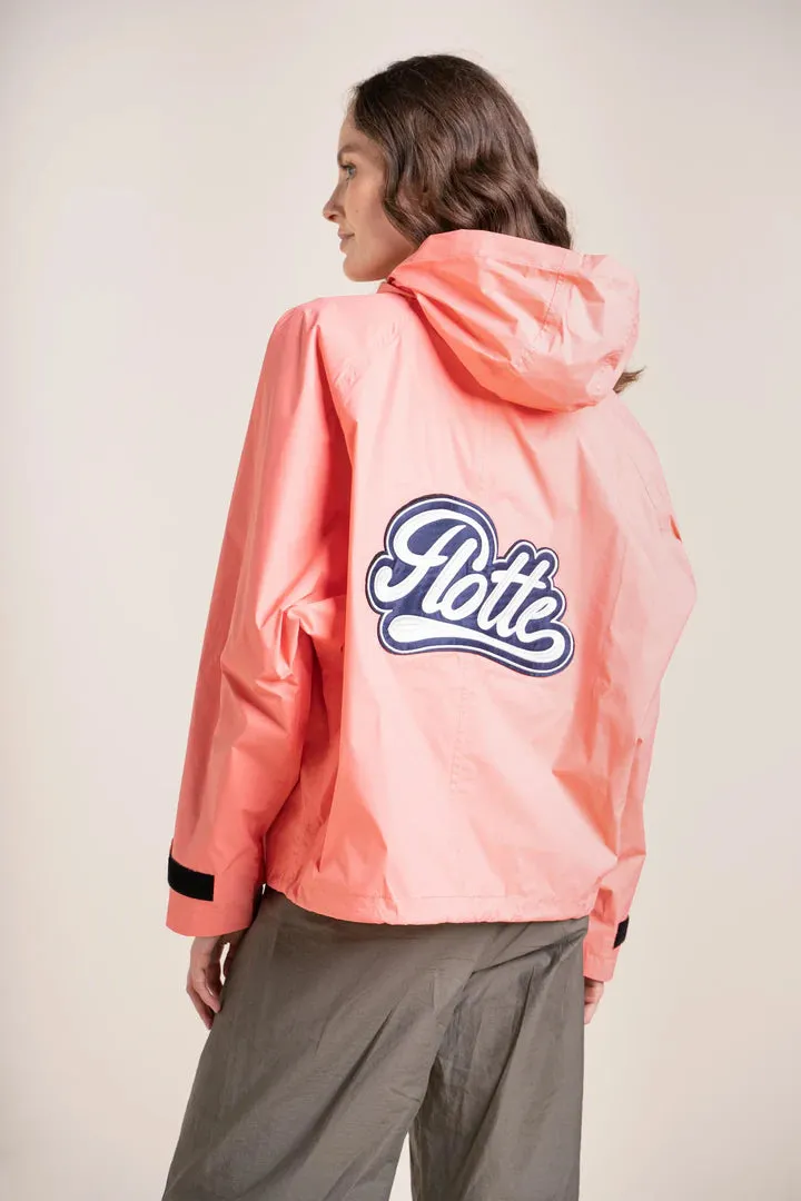 Waterproof Jacket - Sorbonne - Coral