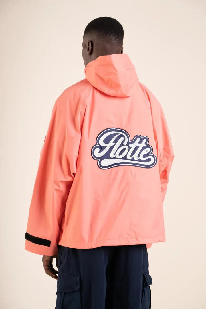 Waterproof Jacket - Sorbonne - Coral