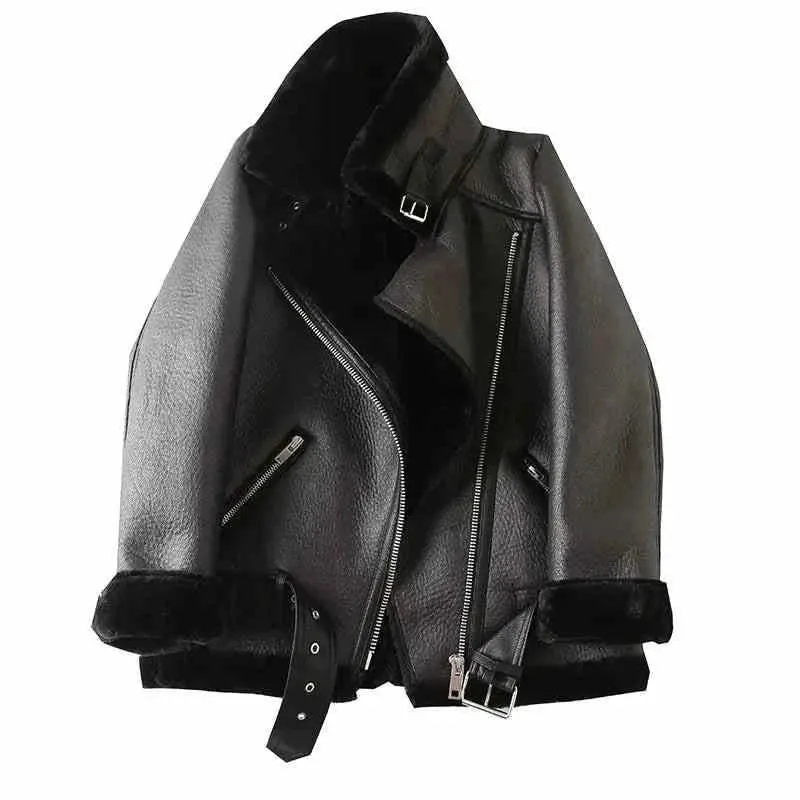 Women's Biker Jacket | Thick, Trendy & Cozy