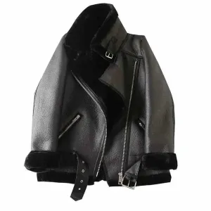 Women's Biker Jacket | Thick, Trendy & Cozy