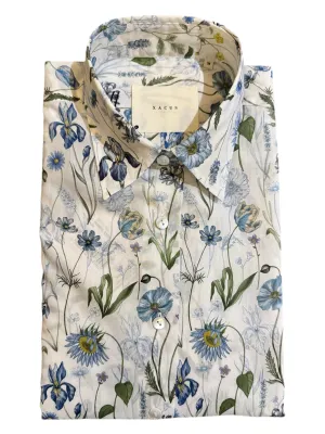 Xacus Women's Shirt - Blue Floral