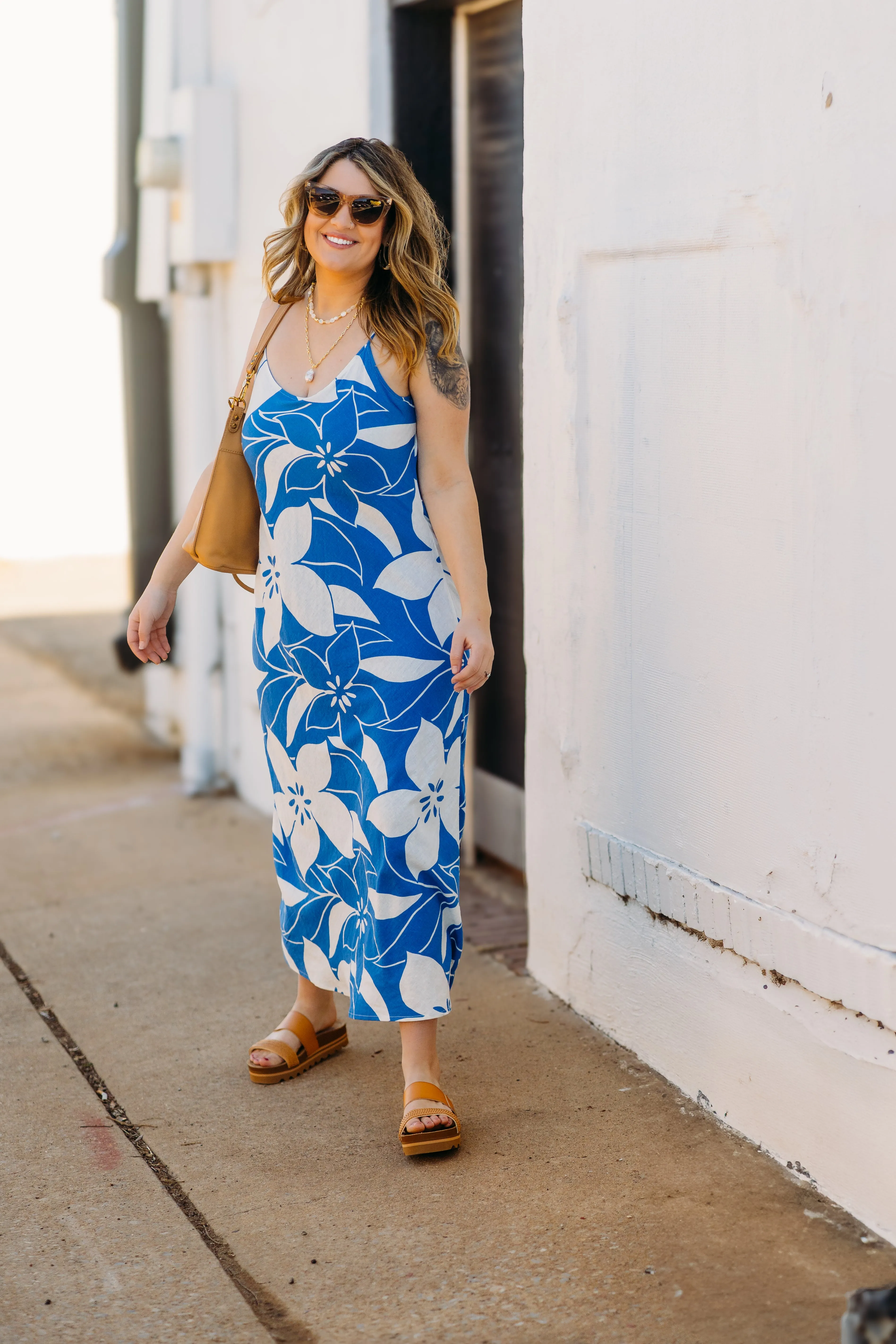 Z Supply: Cecily Madero Maxi Dress in Riviera